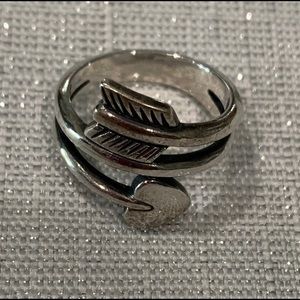 James Avery Arrow and Heart Ring